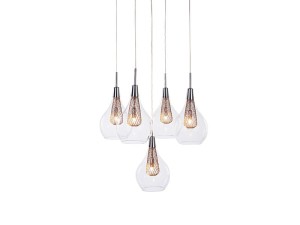 LAMPA WISZĄCA ELEKTRA 5 CHROM AZ1690
