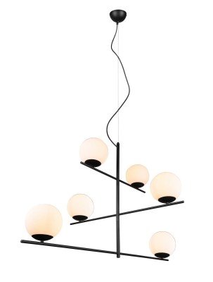 LAMPA WISZĄCA PURE 6 CZARNY 302000632
