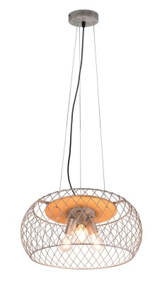 LAMPA WISZĄCA TAMIL 3 SREBRNA 311100367