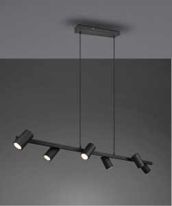 LAMPA WISZĄCA MARLEY 6 CZARNA 302400632