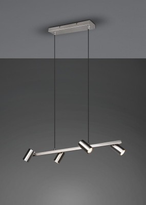 LAMPA WISZĄCA MARLEY 4 SREBRNY 302400407