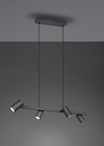 LAMPA WISZĄCA MARLEY 4 CZARNY 302400432