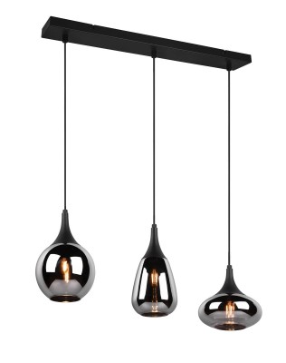 LAMPA WISZĄCA LUMINA 3 CZARNA 317000332