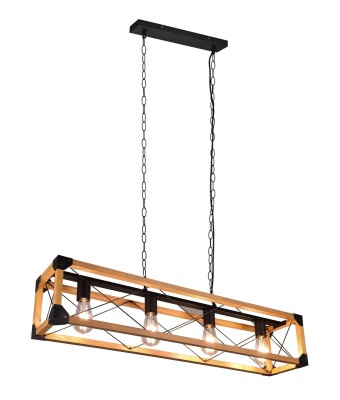 LAMPA WISZĄCA TENALI 4 CZARNY 316500432