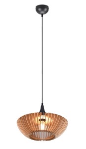 LAMPA WISZĄCA COLINO 1 DREWNO 315900142