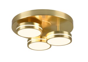 PLAFON FRANKLIN LED ZŁOTY 626510308