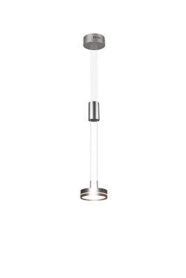LAMPA WISZĄCA FRANKLIN 1 LED NIKIEL MAT 326510107