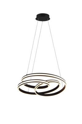 LAMPA WISZĄCA YARA LED CZARNA 326210132