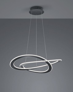 LAMPA WISZĄCA OAKLAND LED ANTRACYT 321710142