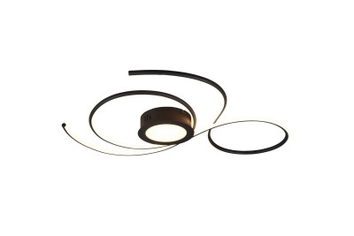PLAFON JIVE 2 LED CZARNY 623419232