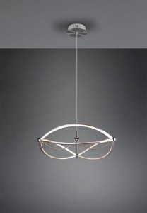LAMPA WISZĄCA CHARIVARI LED NIKIEL 321210107