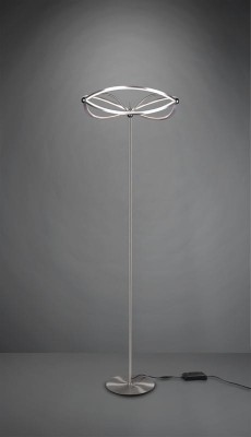 LAMPA PODŁOGOWA CHARIVARI LED NIKIEL 421210107