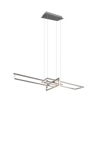 LAMPA WISZĄCA SALINAS LED NIKIEL 320310307