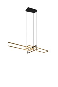 LAMPA WISZĄCA SALINAS LED MOSIĄDZ 320310308
