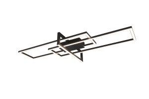 PLAFON SALINAS LED CZARNY 620310332