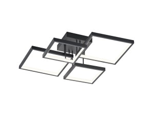 PLAFON SORRENTO LED CZARNY 627710432