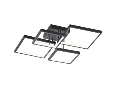 PLAFON SORRENTO LED CZARNY 627710432