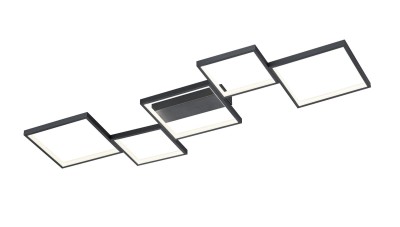 PLAFON SORRENTO 2 LED CZARNY 627710532