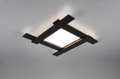 PLAFON BELFAST LED CZARNY 675510532