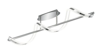 PLAFON SYDNEY LED CHROM 672910106