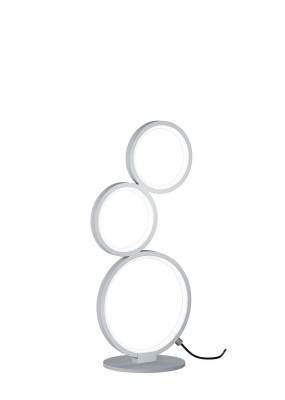 LAMPA STOŁOWA RONDO LED SREBRNA 522610389