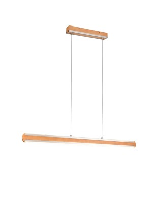 LAMPA WISZĄCA DEACON LED DREWNO 326610207
