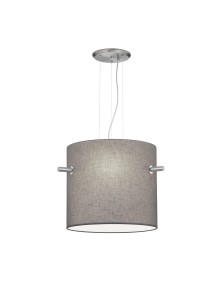 LAMPA WISZĄCA CAMDEN SZARA 308300307
