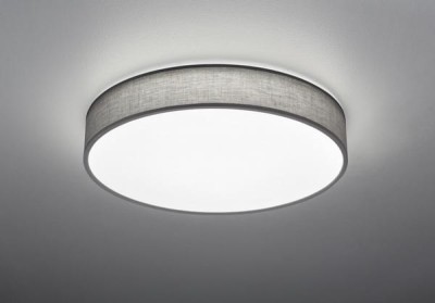 PLAFON LUGANO 60 LED SZARY 621914011