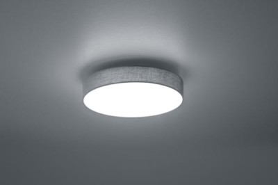 PLAFON LUGANO 40 LED SZARY 621912411
