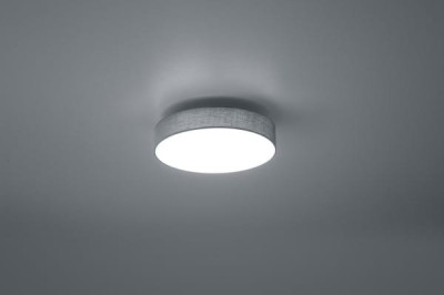 PLAFON LUGANO 30 LED SZARY 621911211