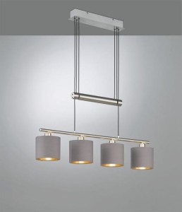 LAMPA WISZĄCA GARDA 4 CIEMNOSZARA 305400441