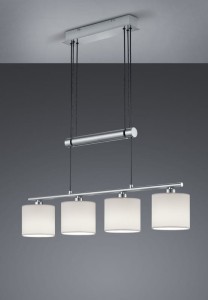 LAMPA WISZĄCA GARDA 4 BIAŁA 305400401