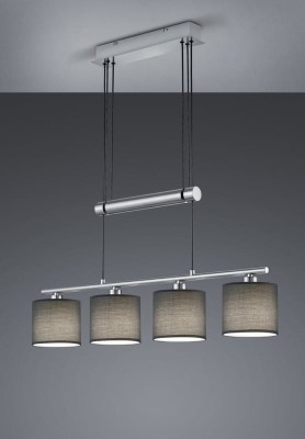 LAMPA WISZĄCA GARDA 4 SZARA 305400411
