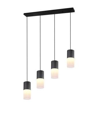 LAMPA WISZĄCA ROBIN 4 CZARNA 310600401
