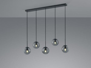 LAMPA WISZĄCA BALINI 5 ANTRACYT 308500542
