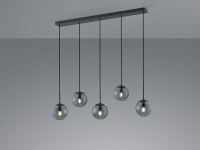 LAMPA WISZĄCA BALINI 5 ANTRACYT 308500542