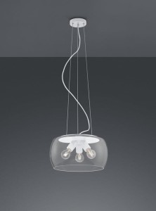 LAMPA WISZĄCA VALENTE 3 BIAŁA 300600331