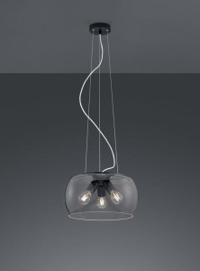 LAMPA WISZĄCA VALENTE 3 ANTRACYT 300600342