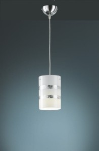 LAMPA WISZĄCA NIKOSIA 1 BIAŁY/SREBRNY 308700189