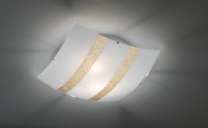 PLAFON NIKOSIA 2 BIAŁY/ZŁOTY 608700279