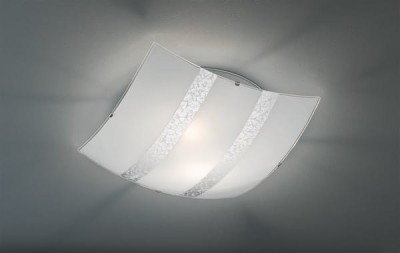 PLAFON NIKOSIA 2 BIAŁY/SREBRNY 608700289