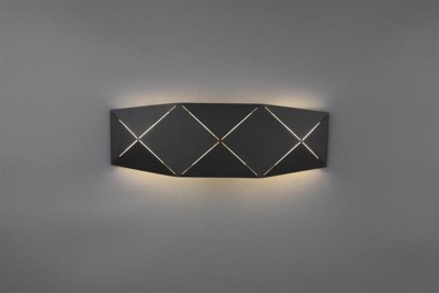 KINKIET ZANDOR  2 LED CZARNY 223510232