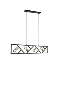 LAMPA WISZĄCA BELA CZARNY 307900432