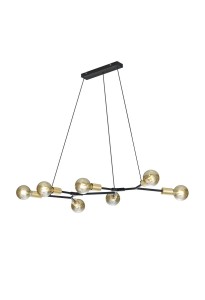 LAMPA WISZĄCA CROSS 7 CZARNY 306700732