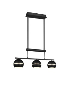 LAMPA WISZĄCA FLETCHER 3 CZARNY 313300332