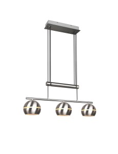LAMPA WISZĄCA FLETCHER 3 NIKIEL 313300307