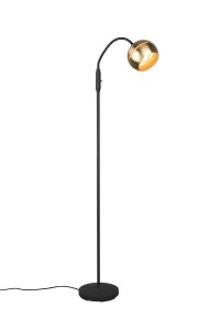 LAMPA PODŁOGOWA FLETCHER CZARNY/ZŁOTY 413300108