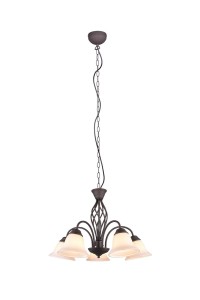 LAMPA WISZĄCA/ŻYRANDOL RUSTICA 5 MIEDZIANY 101000524