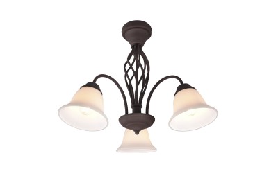 PLAFON RUSTICA 3 MIEDZIANY 601000324