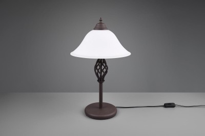 LAMPA STOŁOWA RUSTICA MIEDZIANY 501000224